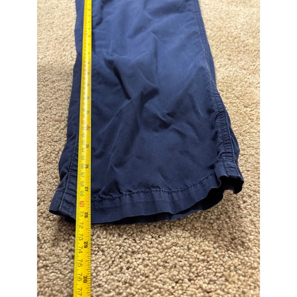 Lauren‎ Jeans Co. Ralph Lauren Blue Chino Pants Womens 14W Cotton Blend - Picture 9 of 10